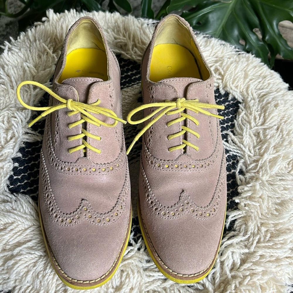 Cole Haan suede women's Alisa loafer shoes